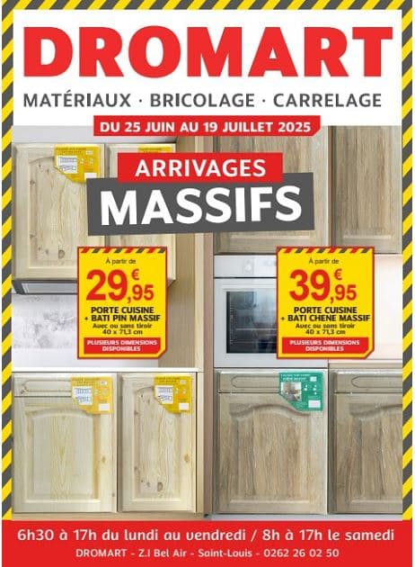ARRIVAGES MASSIFS