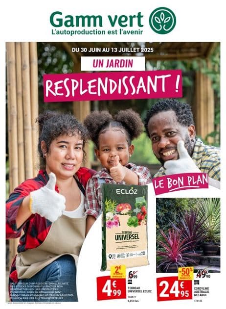 UN JARDIN RESPLENDISSANT !