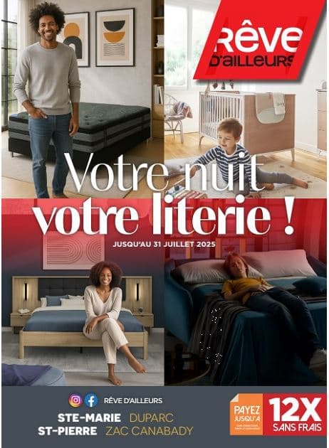VOTRE NUIT, VOTRE LITERIE !