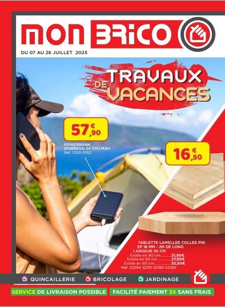 TRAVAUX DE VACANCES
