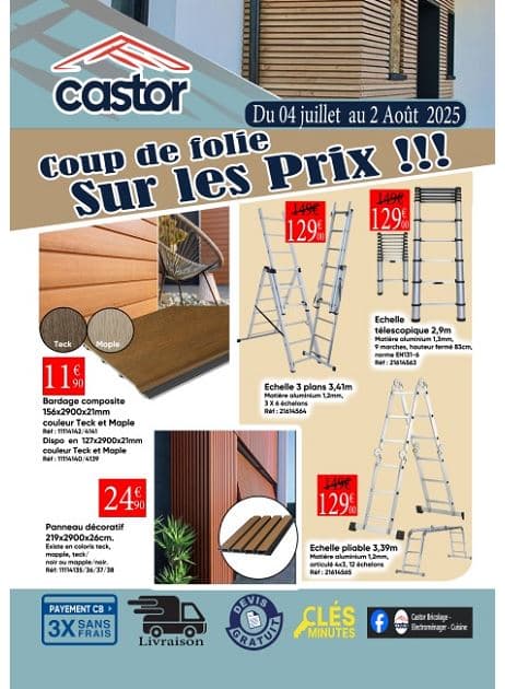 COUP DE FOLIE SUR LES PRIX