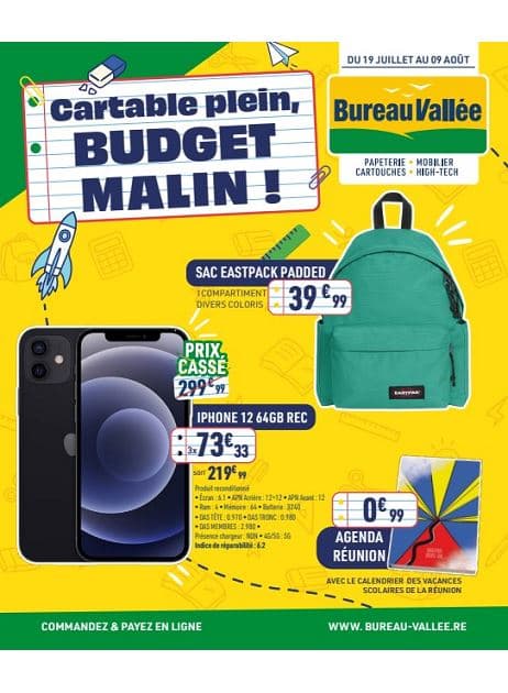 CARTABLE PLEIN, BUDGET MALIN