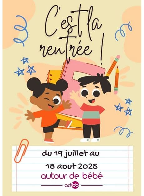C'EST LA RENTRÉE !