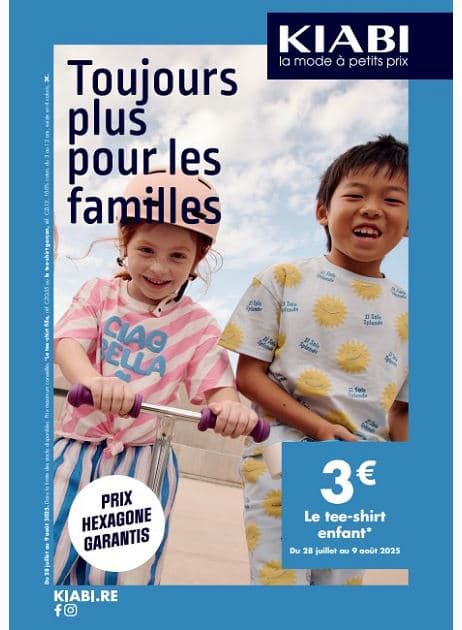 TOUJOURS PLUS POUR LES FAMILLES