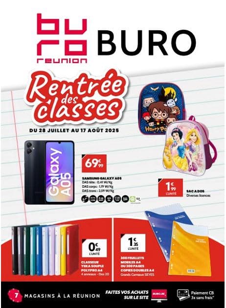 RENTRÉE DES CLASSES