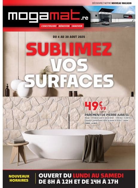 SUBLIMEZ VOS SURFACES
