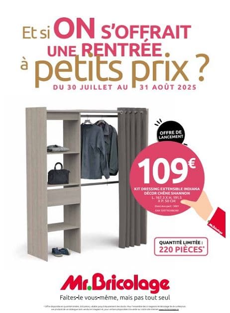ET SI ON S'OFFRAIT UNE RENTRÉE À PETITS PRIX ?