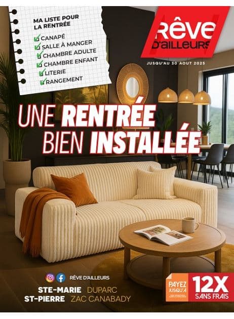 UNE RENTRÉE BIEN INSTALLÉE