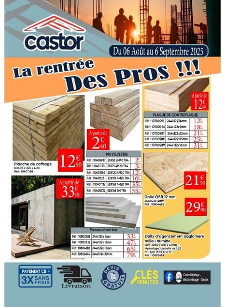 LA RENTREE DES PROS !!!