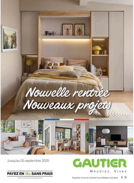 NOUVELLE RENTRÉE NOUVEAUX PROJETS