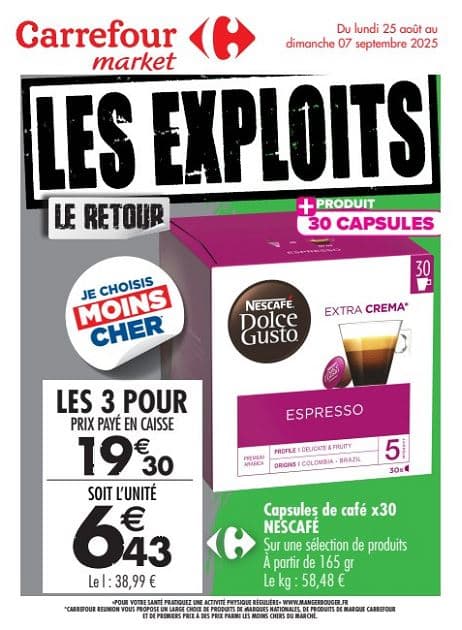 LES EXPLOITS LE RETOUR