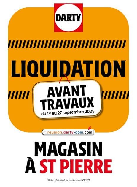 LIQUIDATION AVANT TRAVAUX