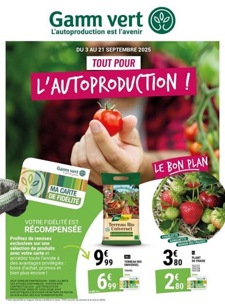 TOUT POUR L'AUTOPRODUCTION