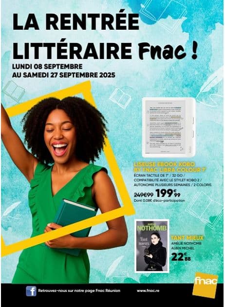 LA RENTRÉE LITTÉRAIRE FNAC !
