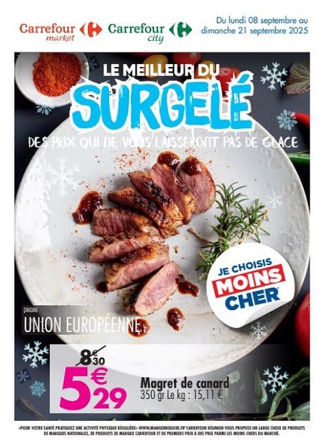 LE MEILLEUR DU SURGELÉ