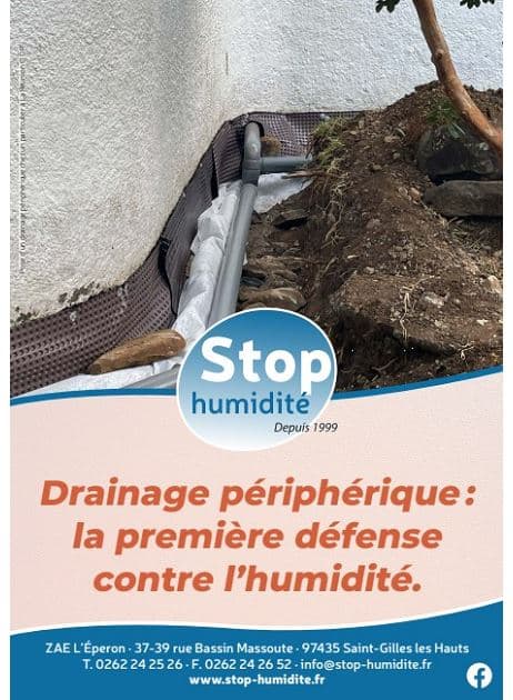 DRAINAGE PÉRIPHÉRIQUE LA PREMIÈRE DÉFENSE CONTRE L'HUMIDITÉ
