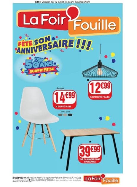 LA FOIR FOUILLE FÊTE SON ANNIVERSAIRE