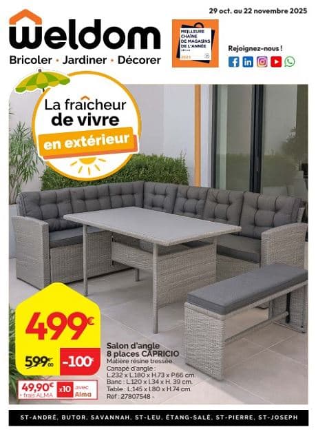 LA FRAÎCHEUR DE VIVRE EN EXTÉRIEUR