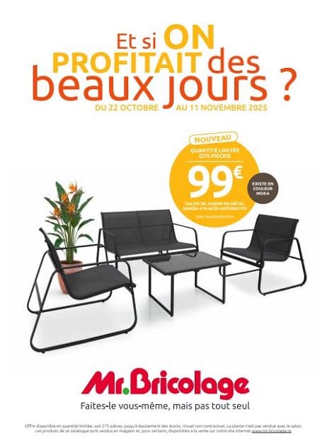 ET SI ON PROFITAIT DES BEAUX JOURS ?
