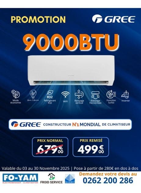 9000BTU