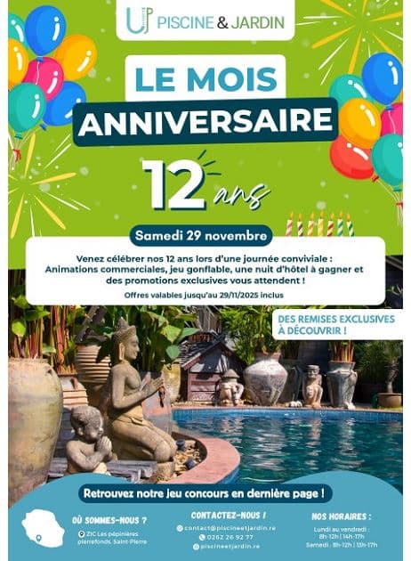 LE MOIS ANNIVERSAIRE