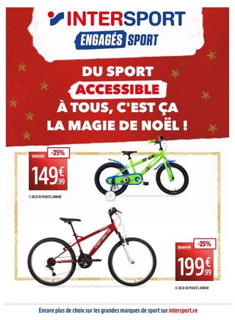 DU SPORT ACCESSIBLE À TOUS, C'EST ÇA LA MAGIE DE NOËL !