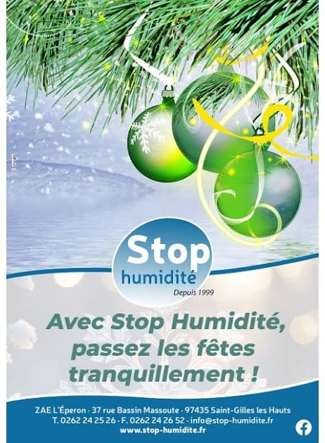 AVEC STOP HUMIDITÉ, PASSEZ LES FÊTES TRANQUILLEMENT !