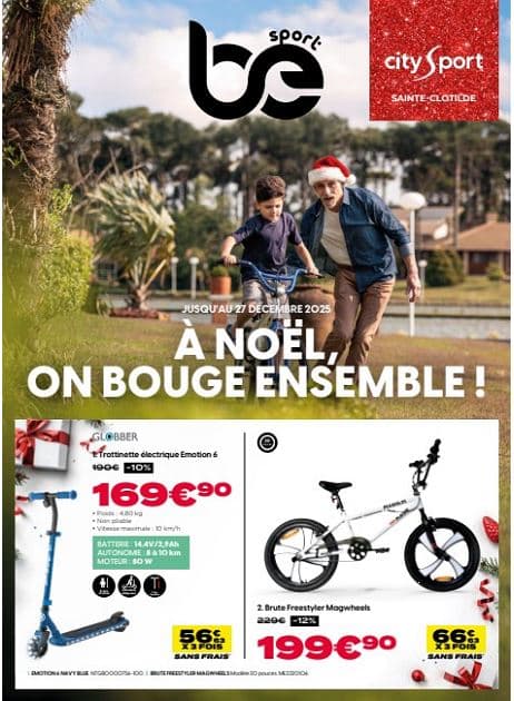 À NOËL, ON BOUGE ENSEMBLE !