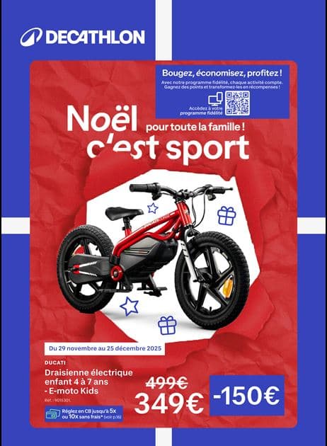 NOEL POUR TOUTE LA FAMILLE C'EST SPORT