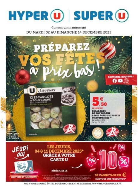 PRÉPAREZ VOS FÊTES À PRIX BAS!