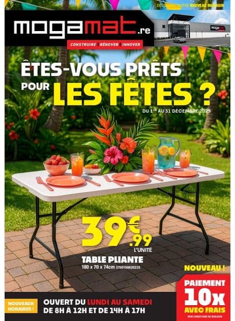 ETES VOUS PRETS POUR LES FETES