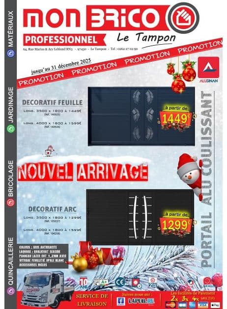 NOUVEL ARRIVAGE