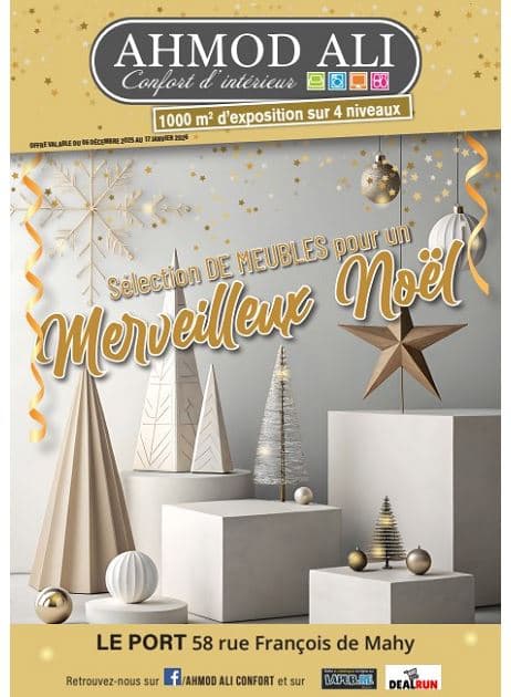 SÉLECTION DE MEUBLES POUR UN MERVEILLEUX NOËL