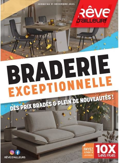 BRADERIE EXCEPTIONNELLE