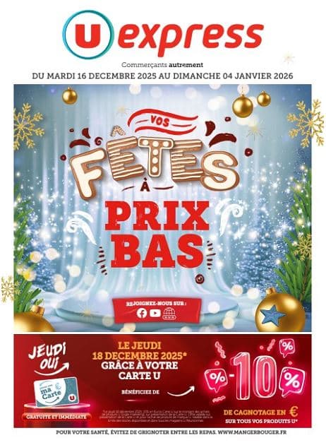 VOS FÊTES À PRIX BAS