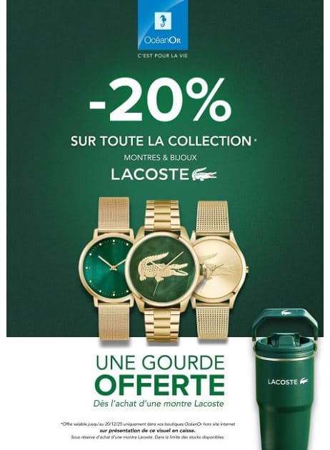 MONTRES & BIJOUX LACOSTE