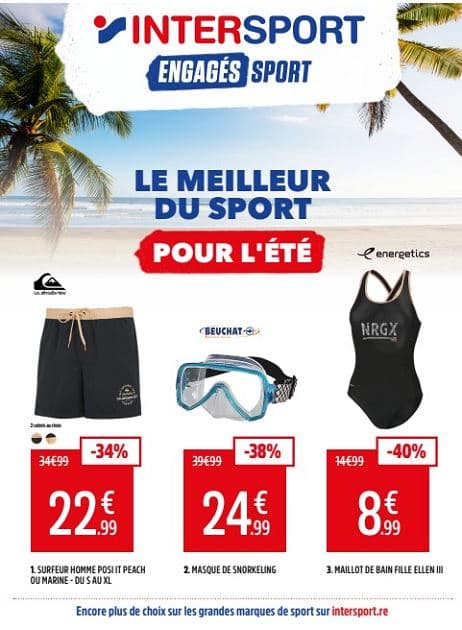 LE MEILLEUR DU SPORT POUR L'ÉTÉ