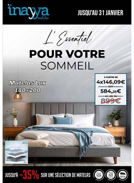 L'ESSENTIEL POUR VOTRE SOMMEIL