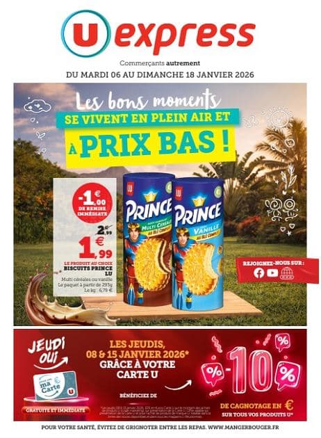 LES BONS MOMENTS SE VIVENT EN PLEIN AIR ET À PRIX BAS!