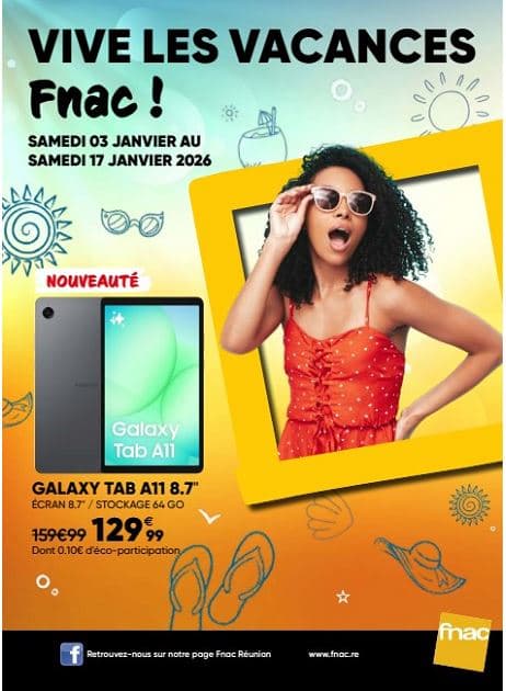 VIVE LES VACANCES FNAC !