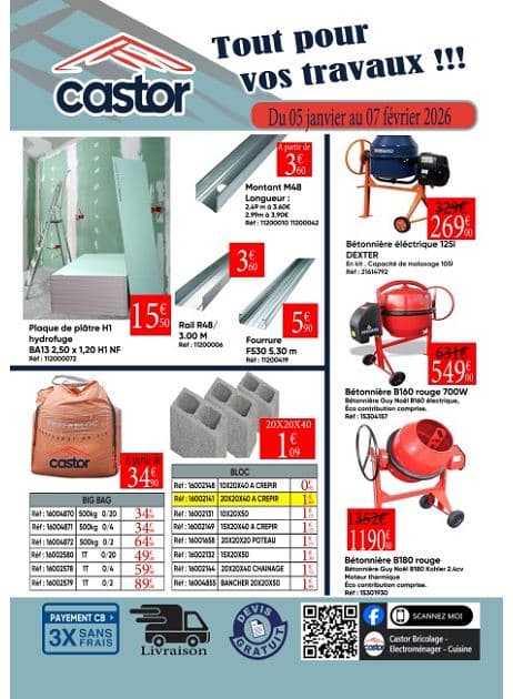 TOUT POUR VOS TRAVAUX