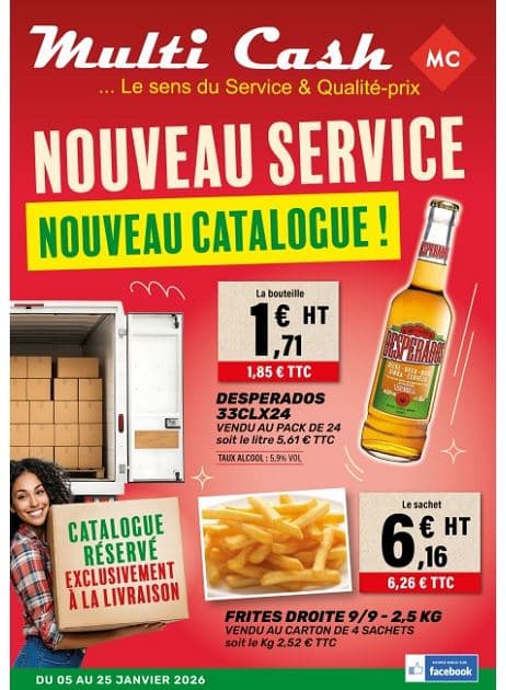 NOUVEAU SERVICE NOUVEAU CATALOGUE
