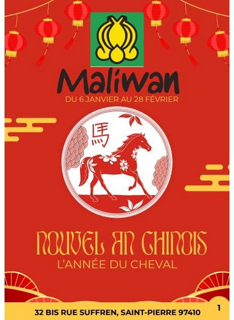 NOUVEL AN CHINOIS L’ANNÉE DU CHEVAL