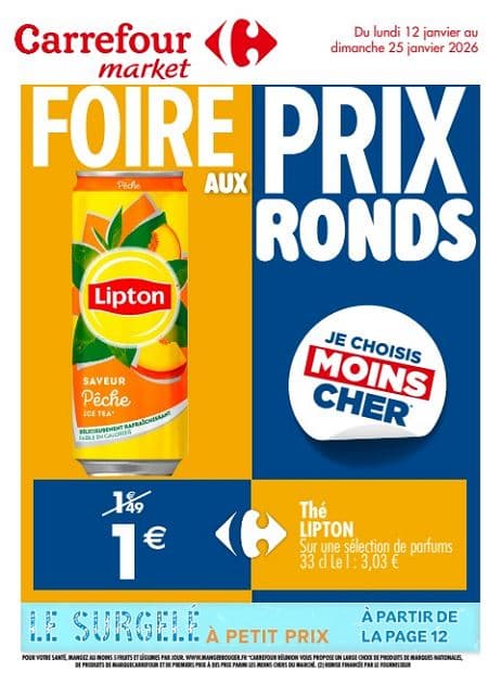 FOIRE AUX PRIX RONDS