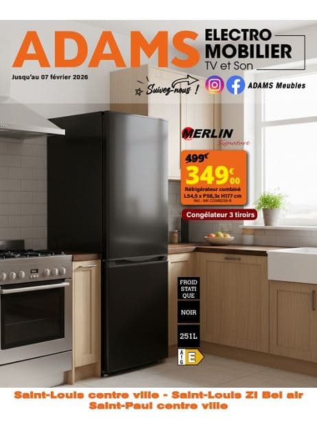 ADAMS ELECTRO MOBILIER TV ET SON