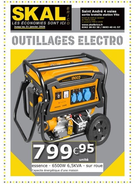 OUTILLAGES ELECTRO