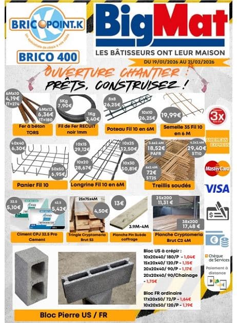 OUVERTURE CHANTIER PRÊTS, CONSTRUISEZ !
