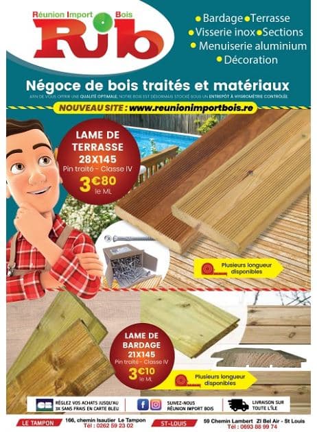 NÉGOCE DE BOIS TRAITÉS ET MATÉRIAUX