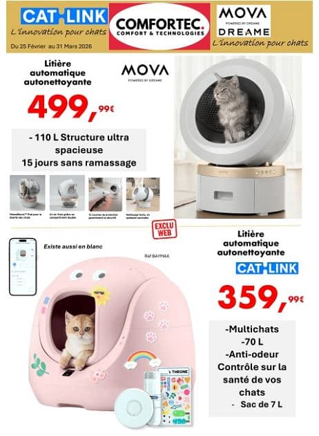 CATLINK COMFORTEC MOVA