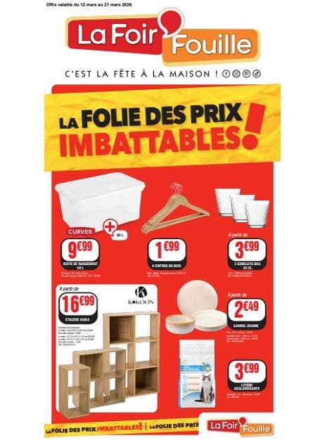 LA FOLIE DES PRIX IMBATTABLES